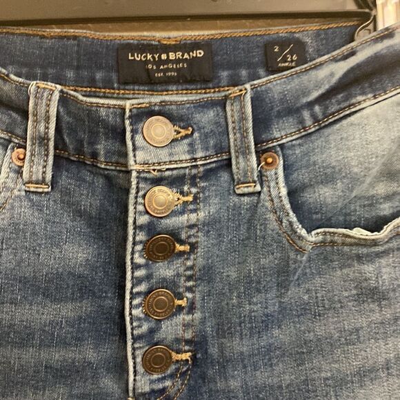 Lucky Brand Bridgette High Rise Skinny size 2/26A - Picture 2 of 5